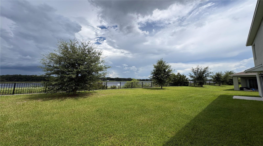 Lakefront Backyard