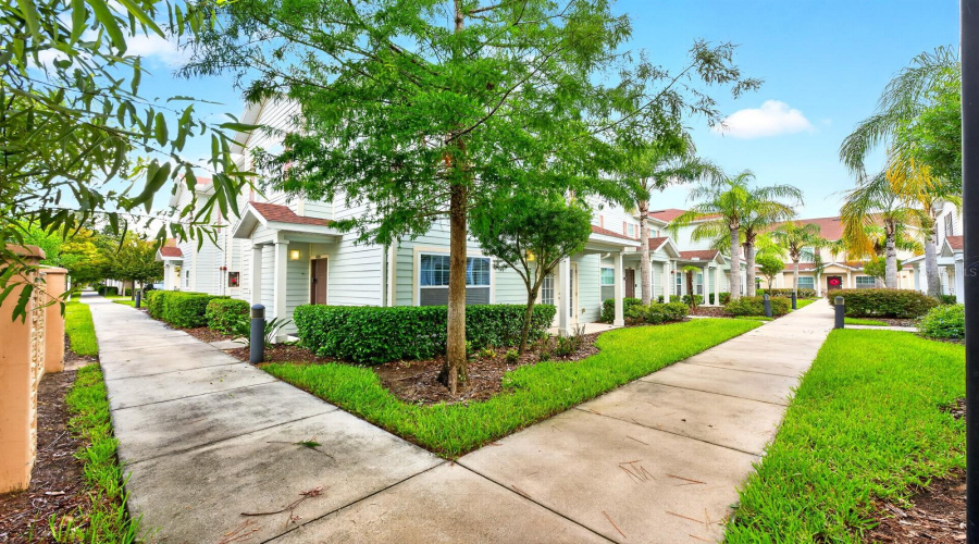 Nice landscpaed community, homes have nice curb appeal.
