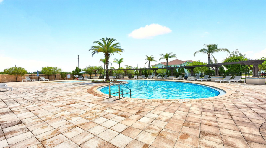 Resort style community pool.