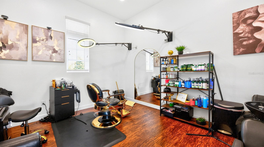 On site salon.