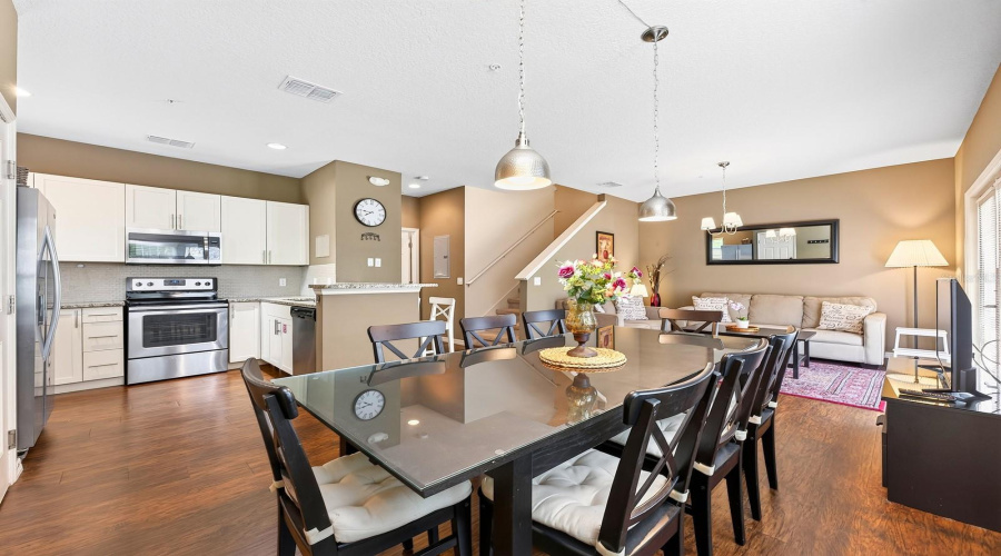 Open concept main floor.
