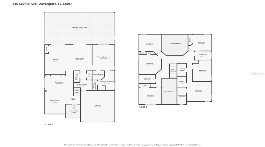 DAVENPORT, Florida 33897, 7 Bedrooms Bedrooms, ,4 BathroomsBathrooms,Residential,For Sale,SEVILLA,0,MFRO6422362