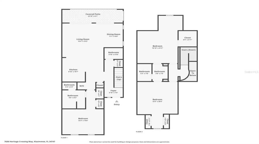 REUNION, Florida 34747, 3 Bedrooms Bedrooms, ,2 BathroomsBathrooms,Residential,For Sale,HERITAGE CROSSING,0,MFRS5153534
