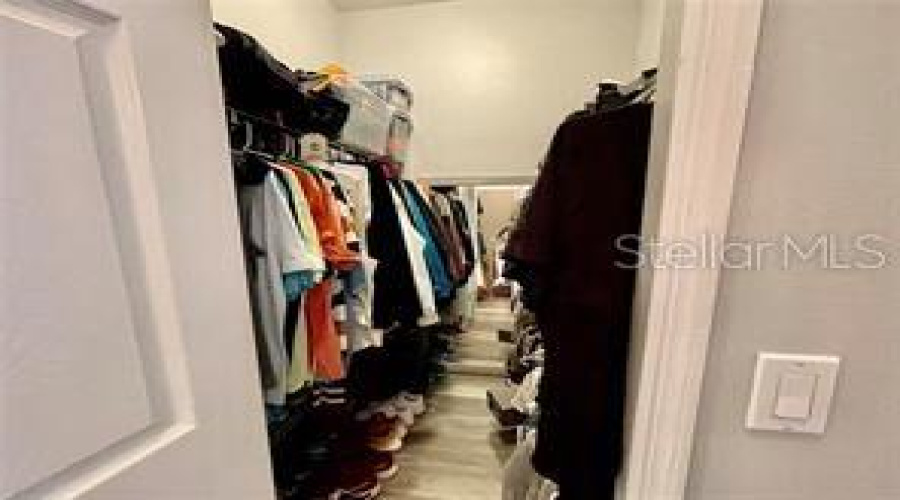 HIS WALKING CLOSET