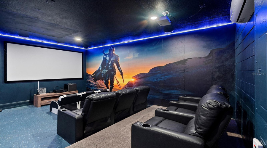 Theater room