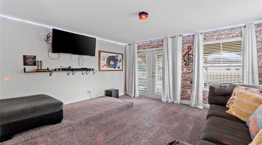 Bonus Room with Game Area & Karaoke Stage