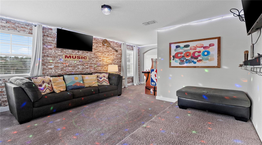 Bonus Room with Game Area & Karaoke Stage