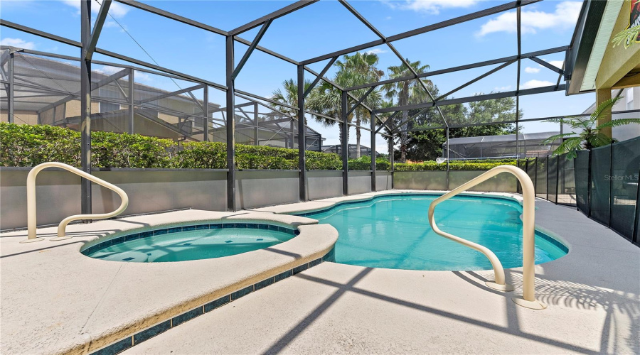 Pool and spa