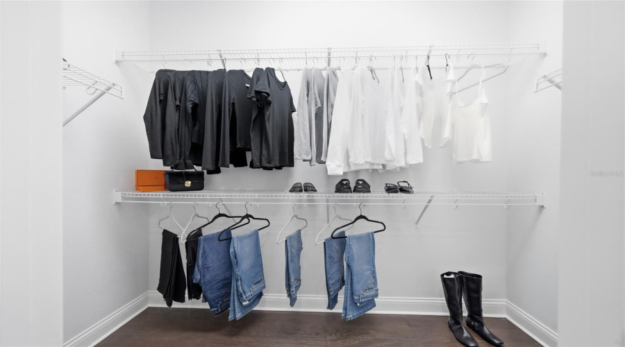 Primary Closet- Hers