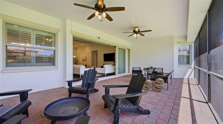 Screen Enclosed Back Patio