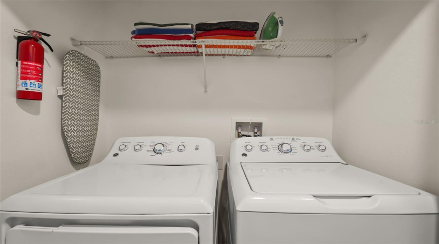Laundry Closet.