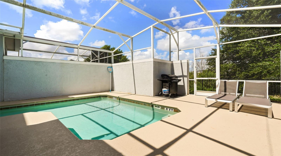 Gorgeous outdoor patio to watch all your sunsets.