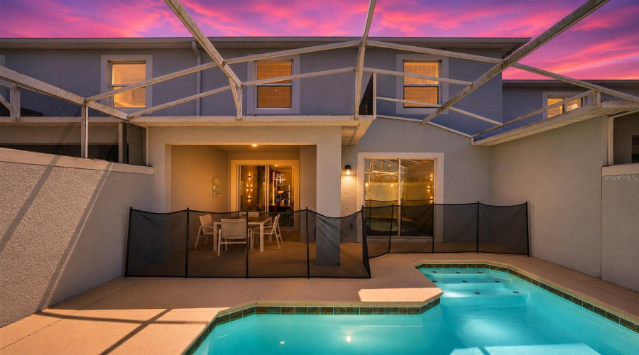 Gorgeous outdoor patio to watch all your sunsets.