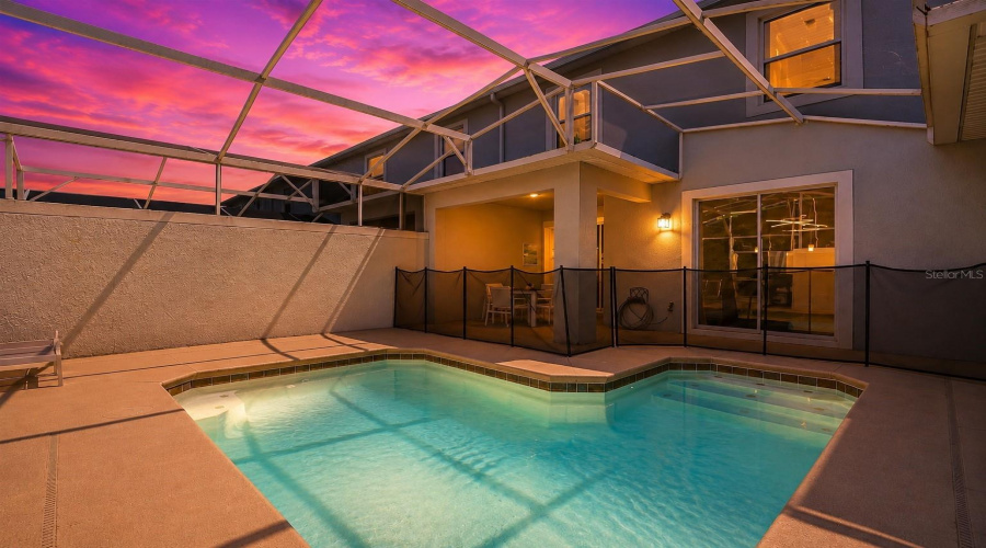 Gorgeous outdoor patio to watch all your sunsets.