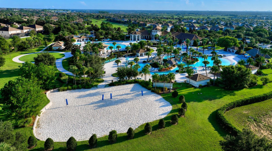 Champions Gate Clubhouse with all exculsive amenities included in HOA membership.