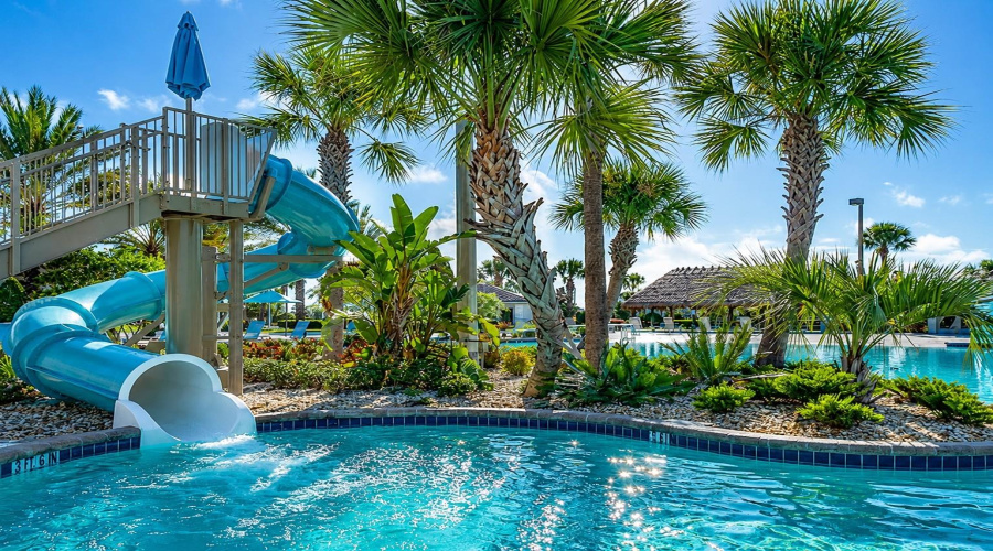 Champions Gate Clubhouse with all exculsive amenities included in HOA membership.