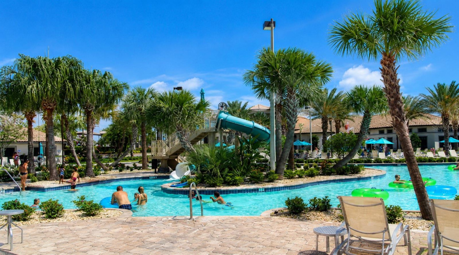 Champions Gate Clubhouse with all exculsive amenities included in HOA membership.