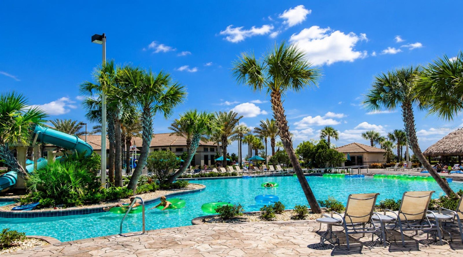 Champions Gate Clubhouse with all exculsive amenities included in HOA membership.