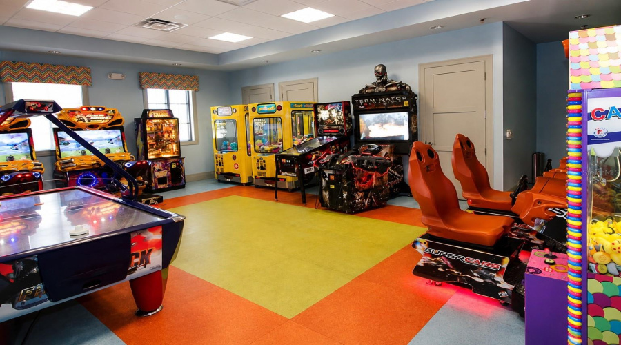 Champions Gate Clubhouse with all exculsive amenities included in HOA membership.