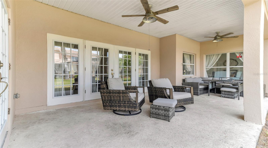 Back patio