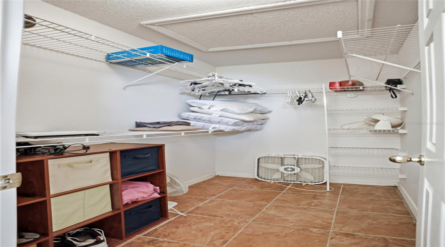 primary walk-in closet