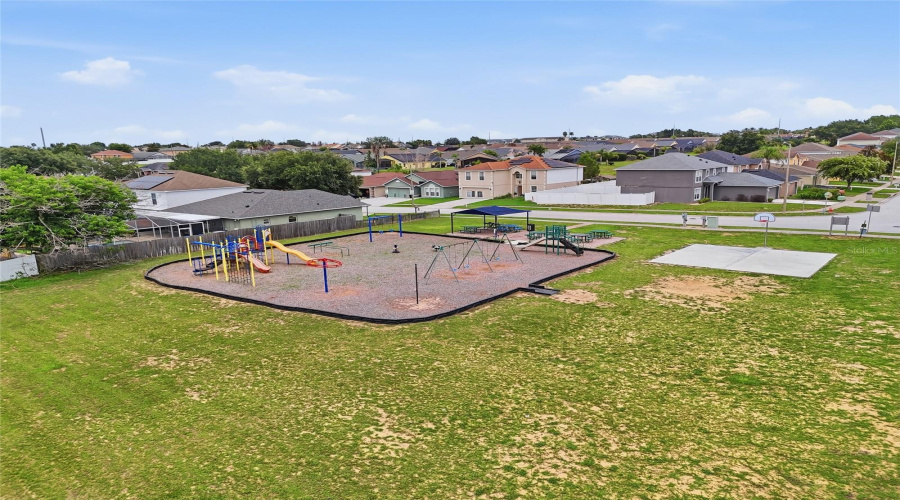playground right up the street