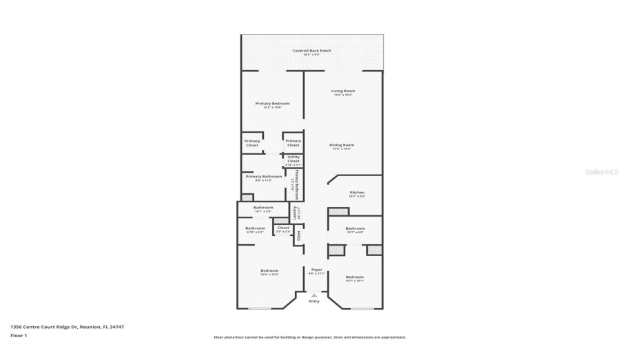 KISSIMMEE, Florida 34747, 3 Bedrooms Bedrooms, ,3 BathroomsBathrooms,Residential,For Sale,CENTRE COURT RIDGE,0,MFRS5153768