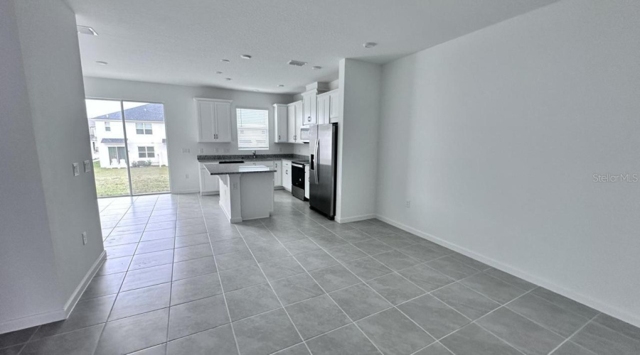 Living room open concept space