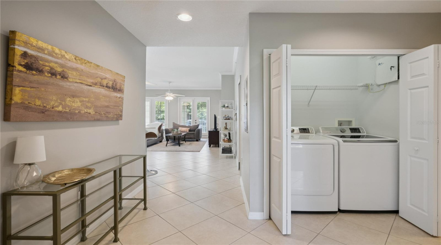 Foyer and Laundry