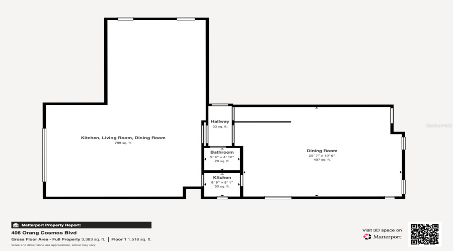 First Floor Gross Floor Plan