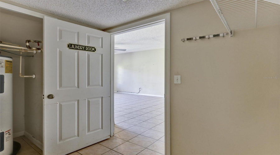Laundry Downstairs