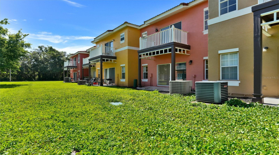Backyard + Patio & Balcony