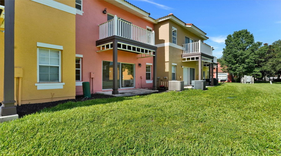 Backyard + Patio & Balcony