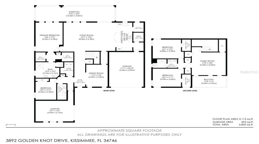 KISSIMMEE, Florida 34746, 4 Bedrooms Bedrooms, ,3 BathroomsBathrooms,Residential,For Sale,GOLDEN KNOT,0,MFRO6425379