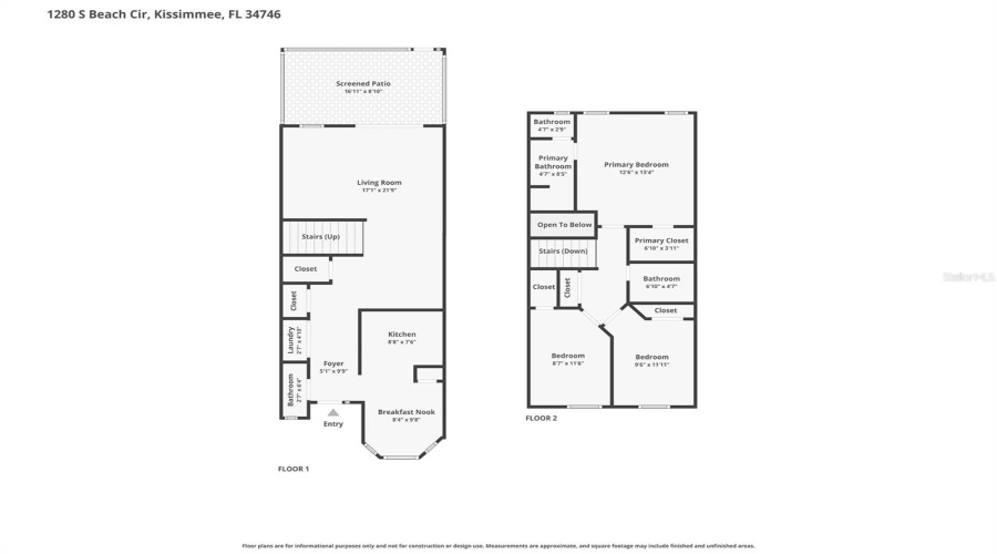 KISSIMMEE, Florida 34746, 3 Bedrooms Bedrooms, ,2 BathroomsBathrooms,Residential,For Sale,BEACH,0,MFRO6424976