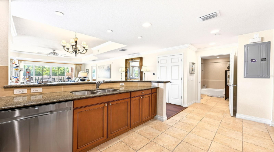 Perfect casual dining and entertaining space.