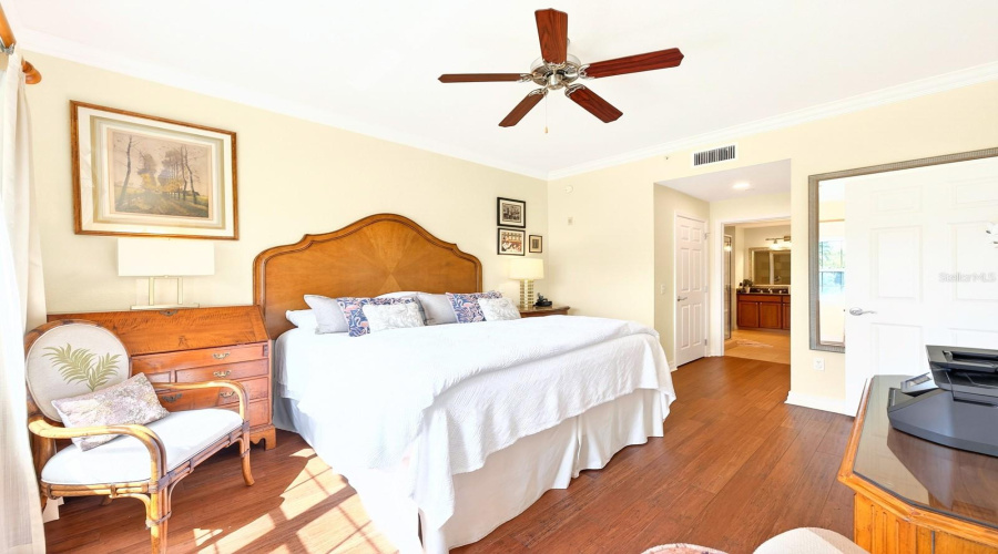 One of three en-suite bedrooms.