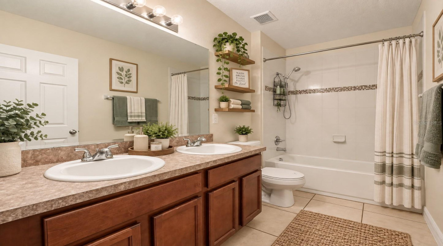 Guest Bath Virtual Staged
