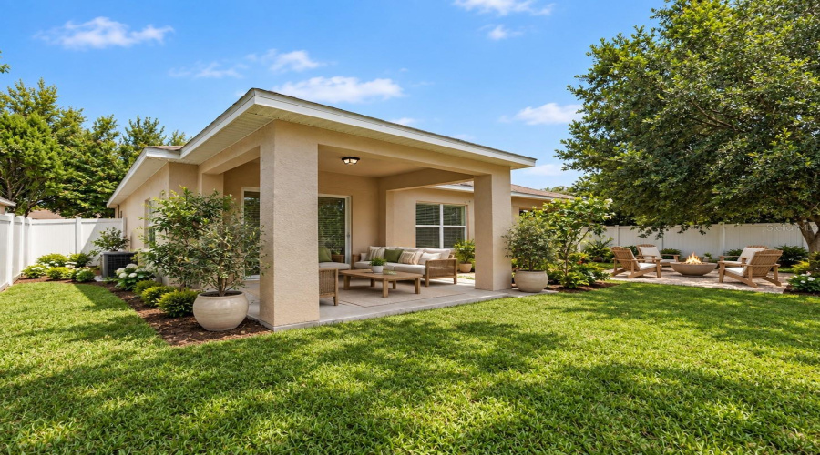 Backyard Virtual Staged