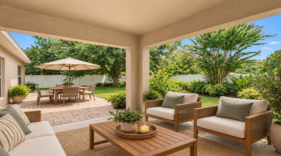 Patio Virtual Staged