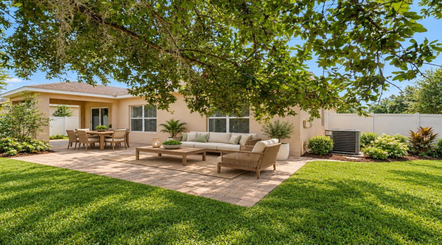 Backyard Virtual Staged