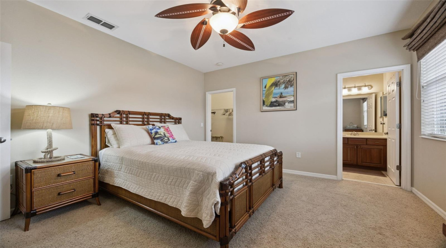 Bedroom #2 with walk-in closet & ensuite upstairs