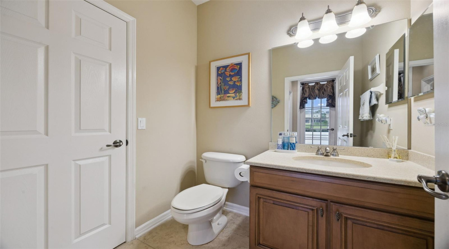 First level bathroom