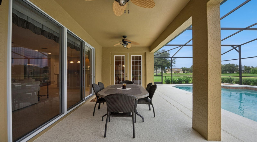 Covered outdoor space