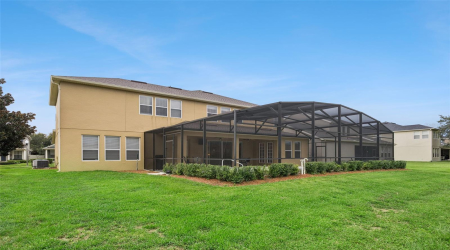 Plenty of space for outdoor activity