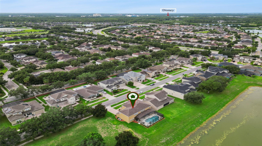Disney fireworks can be seen from your own home!