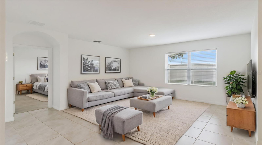 Virtually Staged - Living Room