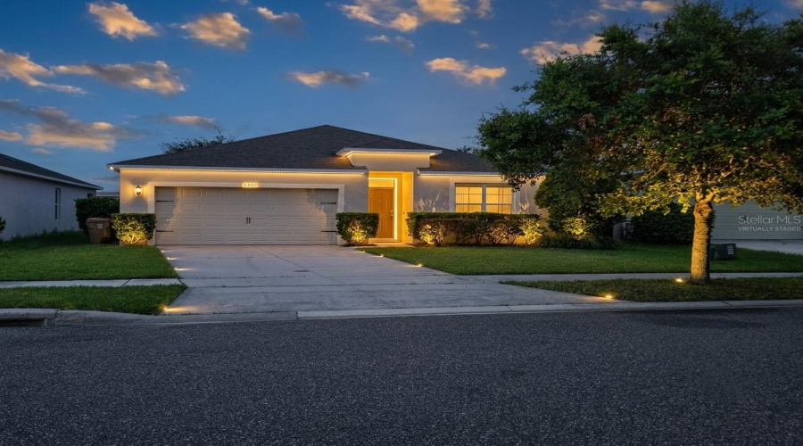 Front Elevation: Virtually Staged
