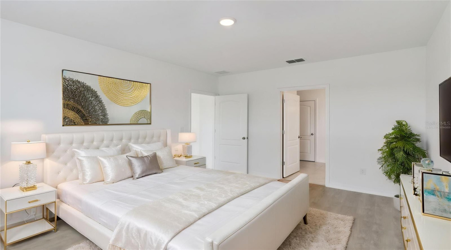 Virtually Staged - Bedroom