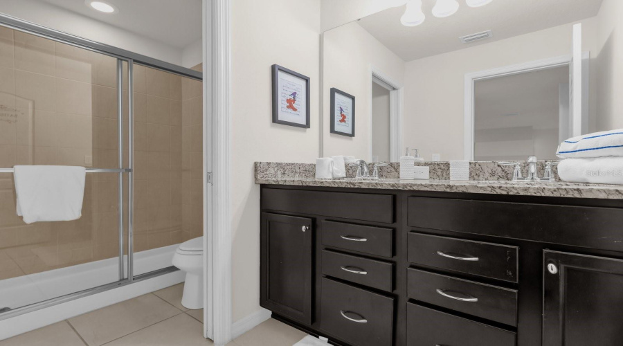 Primary bathroom (Second level)